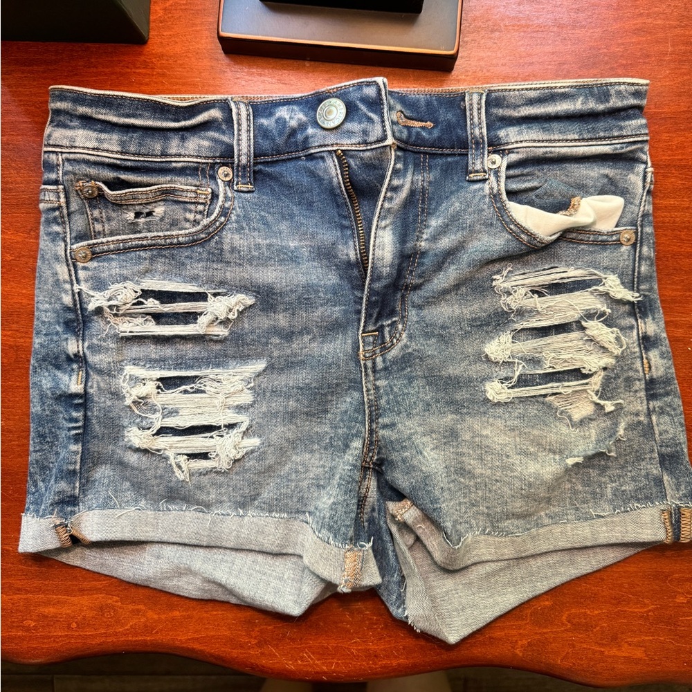 American Eagle Next Level Stretch Denim Shorts
